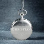 montre a gousset personnalisable prenom
