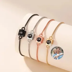 bracelet projection de photo bracelet personnalise
