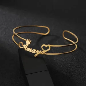 bracelet personnalise mixte couronne femme e45a315e f2d0 4b22 a921 e2be918f32a7