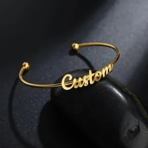 bracelet personnalise mixte nom avant
