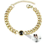 bracelet homme personnalisable or acier inoxydable bracelet personnalise 2