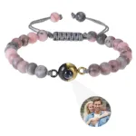 bracelet de projection homme rose fonce bracelet personnalise 7