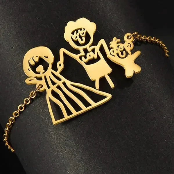 bracelet dessin d enfant