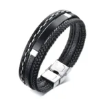 Armband Leder Personalisiert Herren - Image