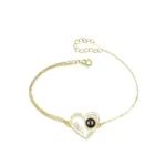 bracelet avec une photo dedans or bracelet personnalise 3