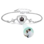bracelet photo dedans argent bracelet personnalise