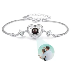 bracelet photo dedans argent bracelet personnalise