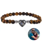 bracelet perle photo tigre