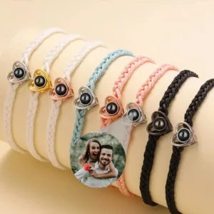 bracelet avec photo projection