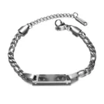 bracelet photo grave argent bracelet personnalise 3