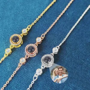 bracelet personnalise femme photo argent bracelet personnalise