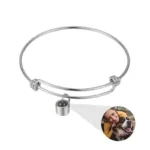 bracelet avec photo miniature argent bracelet personnalise 3