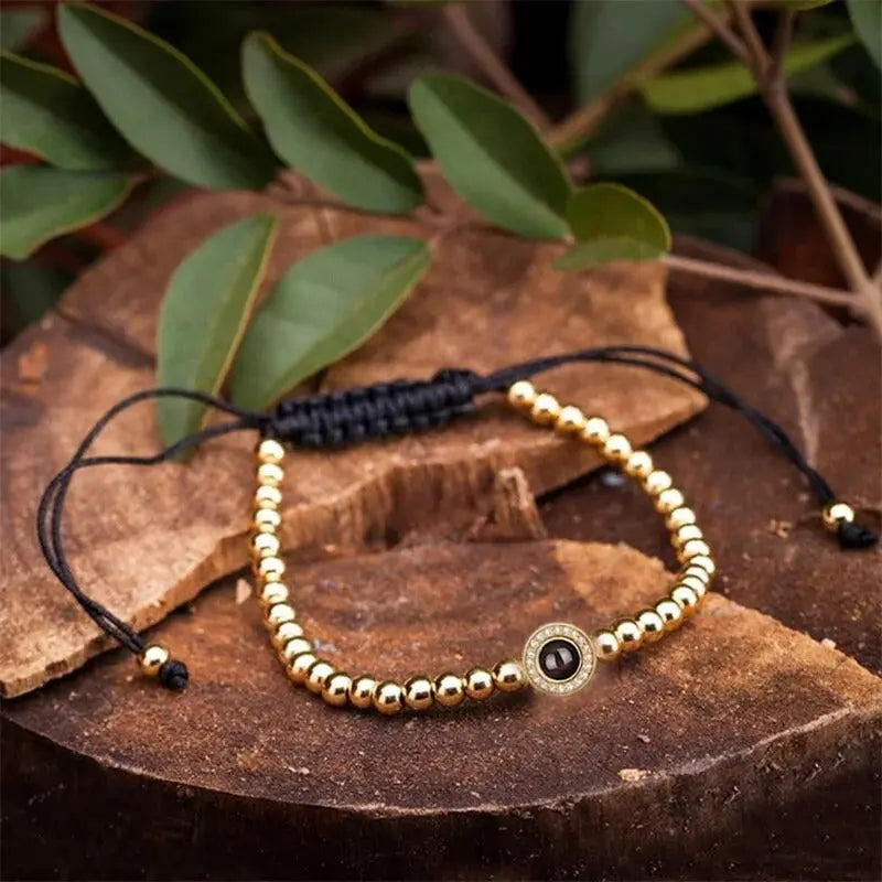 bracelet avec photo personnalisee or bracelet personnalise
