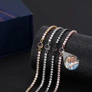 bracelet avec pierre et photo bracelet personnalise