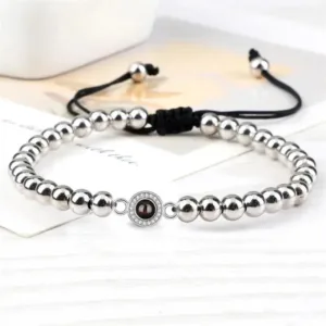 Bracelet avec Photo Cachée