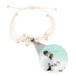 bracelet pierre personnalise dore bracelet personnalise