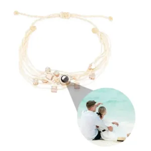 bracelet pierre personnalise dore bracelet personnalise