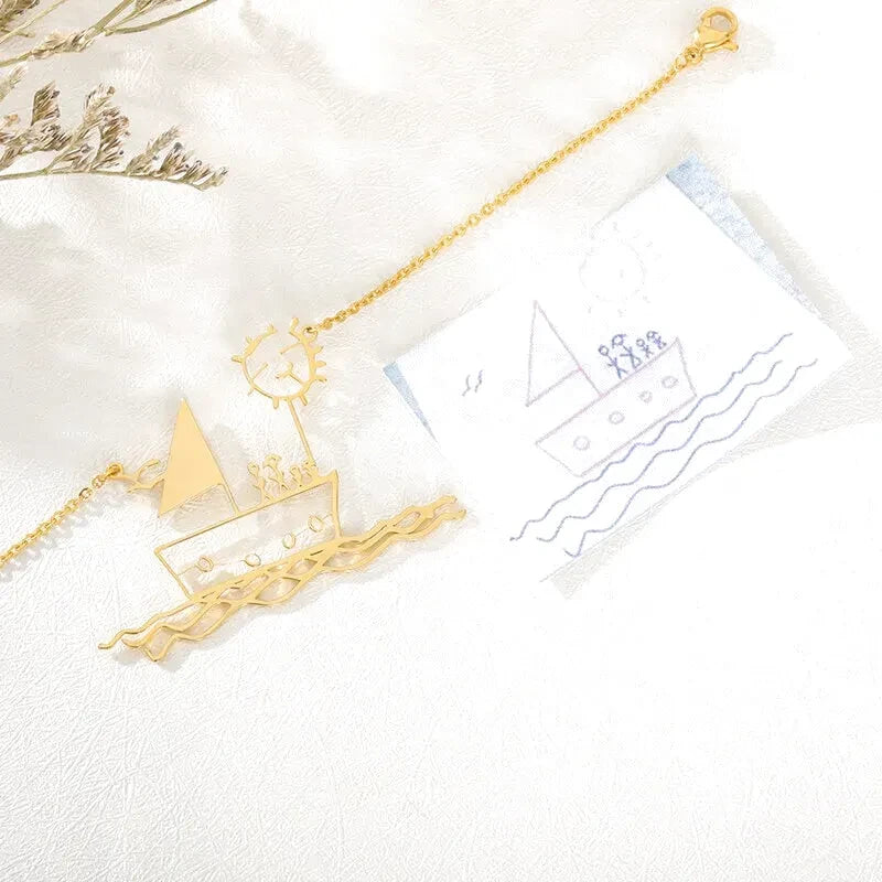 bracelet dessin bateau