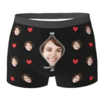 calecon personnalisable tete noir s calecon personnalise