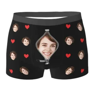 calecon personnalisable tete noir s calecon personnalise