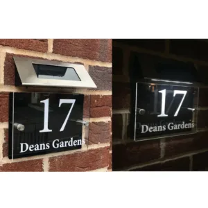 plaque adresse boite aux lettres