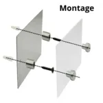 Briefkastenschild mit Adresse - Image