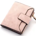Portefeuille femme personnalise rose clair