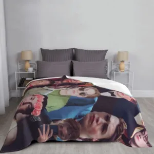 plaid personnalise photo lit