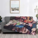 plaid personnalise photo
