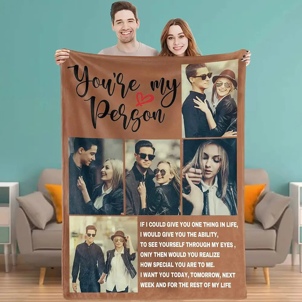 Plaid Personnalise Texte