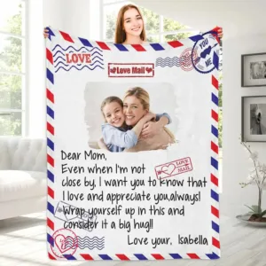 plaid personnalisable texte