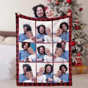 plaid avec photo personnalise