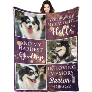 plaid personnalise animaux