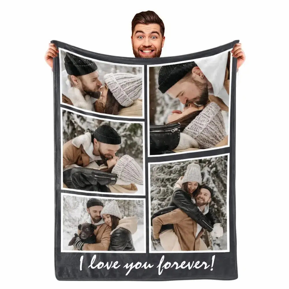 plaid texte personnalise
