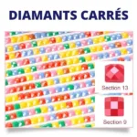 Diamond painting carre