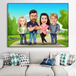 Familienporträt Individualisiert - Image