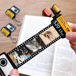 porte cles personnalise photo deplie