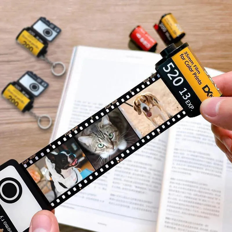 porte cles personnalise photo deplie