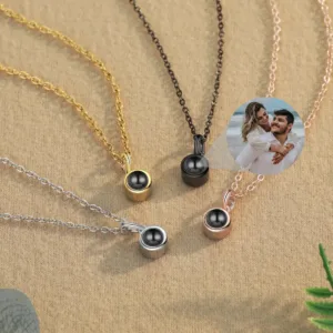 collier photo medaillon