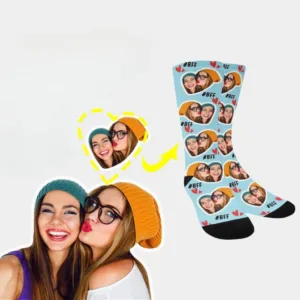 chaussette photo personnalise