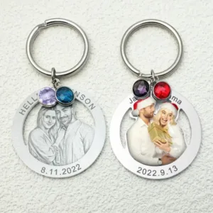 porte cles photo personnalise porte cles