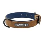Halsband für Hunde aus Leder mit individueller Gravur - Image