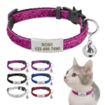 collier chat personnalisable anti etranglement
