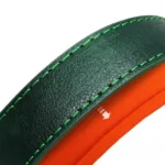 Halsband Hund mit Namen und Telefonnummer Leder - Photo 8