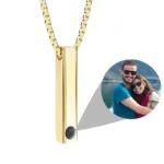 Halskette Herren mit Foto - Photo 1
