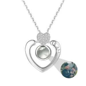 collier photo dedans argent