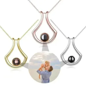 collier avec projection photo collier personnalise