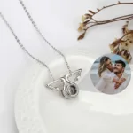 collier avec photo projection