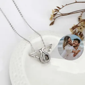 collier avec photo projection