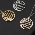 Collier arbre de vie prenom
